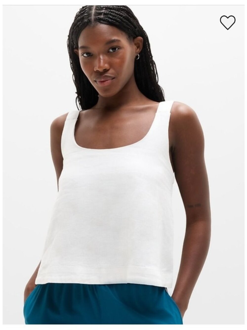 Athleta Retreat Linen Tank